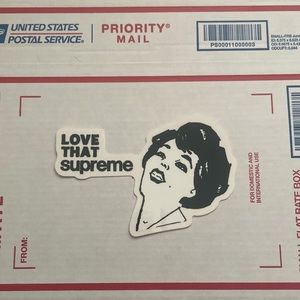 Supreme sticker